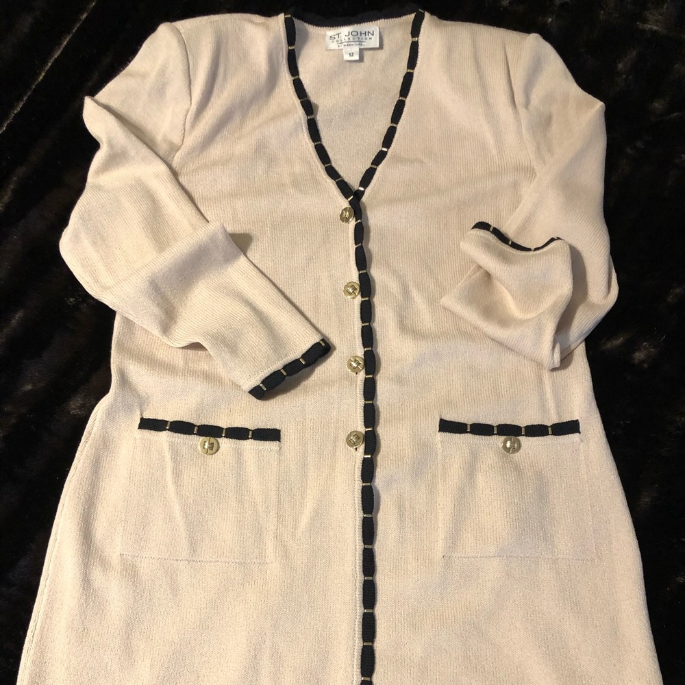 St. John Collection by Marie Gray Duster Sweater